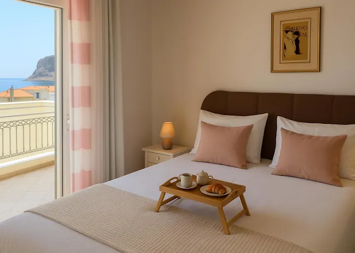 Διαμέρισμα Cosmo - Seaside Elegance With Views Of Castle Μονεμβασιά